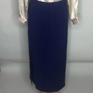 🗡Wool and silk pencil skirt